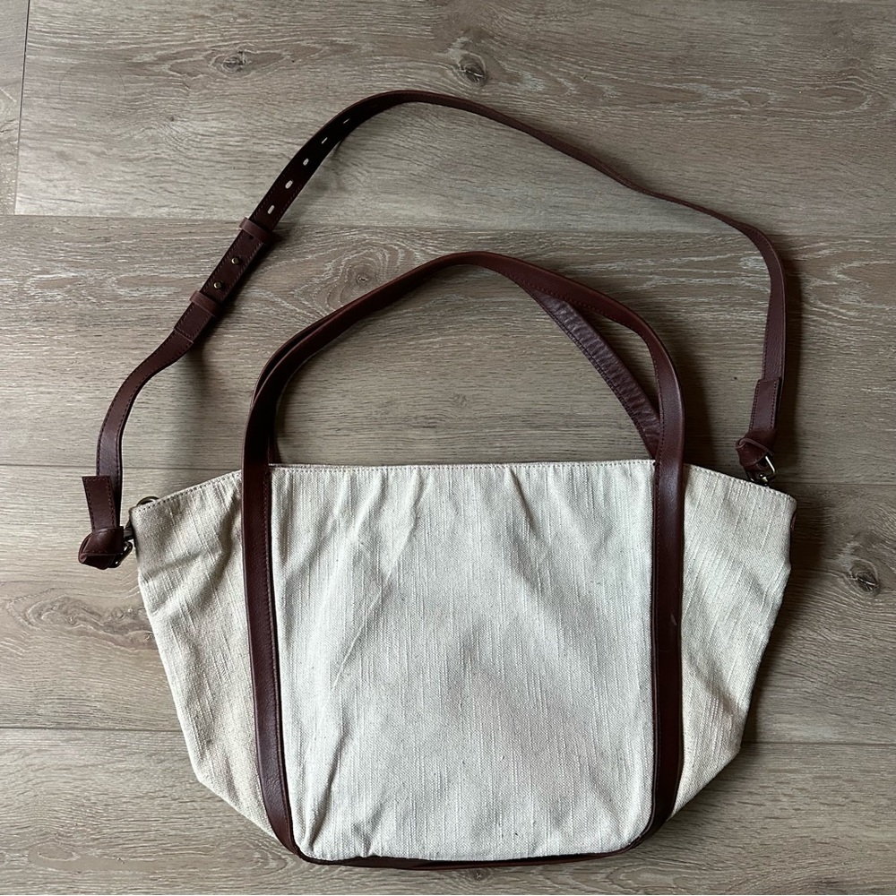 New The Sydney Tote: Cotton-Linen Edition Bag - Picture 3 of 10